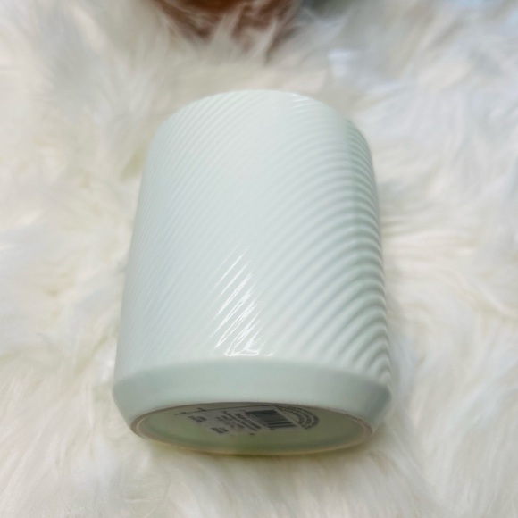 Starbucks Mint Pearlescent Short Ceramic Cup Green Ribbed Tumbler 8oz NWT 2023 - Picture 16 of 16
